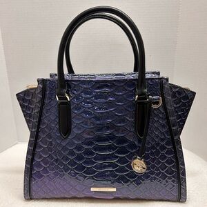 NWT Brahmin Priscilla in Ultraviolet Venusian